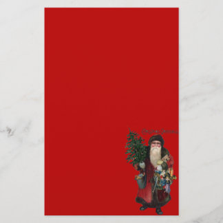 Papeterie Père Noël à l'ancienne