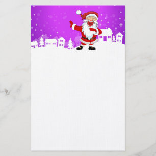 Papeterie Père Noël riant