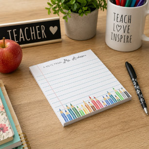 Papeterie personnalisée Bloc-notes Cadeau pour Ens
