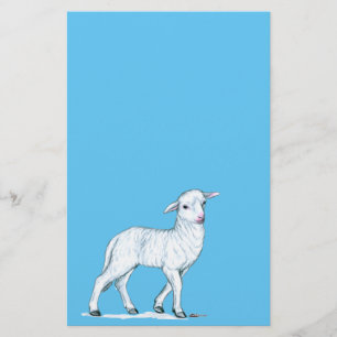 Papeterie Petit White Lamb