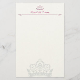 Papeterie Petite Note-paper de princesse Personalised