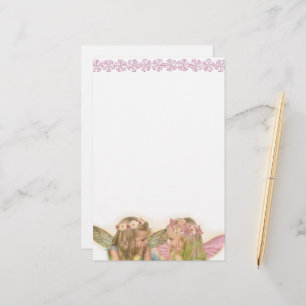 Papeterie Petite soeur Fairy Friends en Imaginaire rose