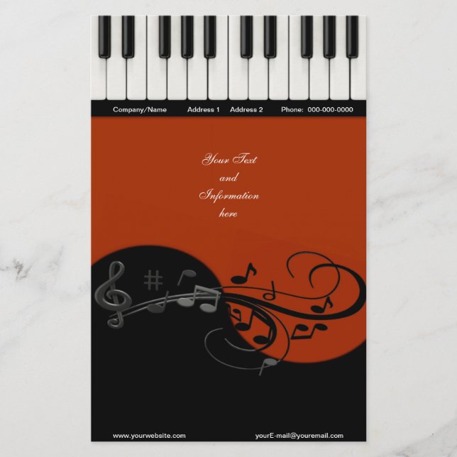 Papeterie Piano (Devant)