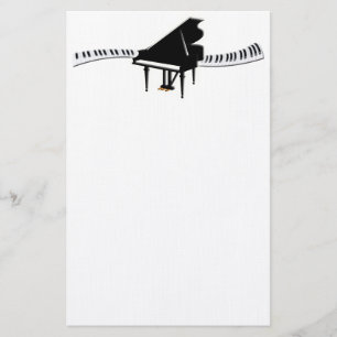 Papeterie Piano à queue et clavier