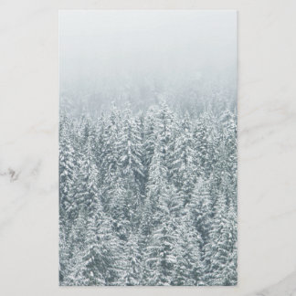 Papeterie Pins d'hiver