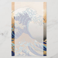 PixDezines Vintage, Grande Vague, Hokusai 葛飾北斎の神奈川