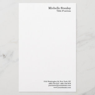 Papeterie Plaine moderne minimaliste