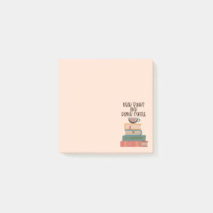 Papeterie Post-It Notes Lire des livres et boire d