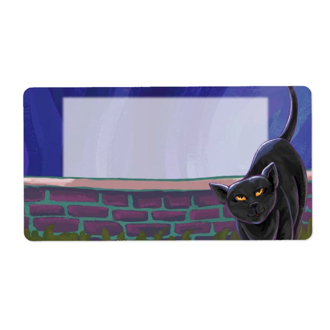 Papeterie pour chat noir (Devant)