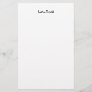 Papeterie Professionnel Moderne Minimaliste Simple