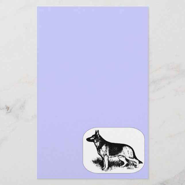 Papeterie Profil de berger (Devant)