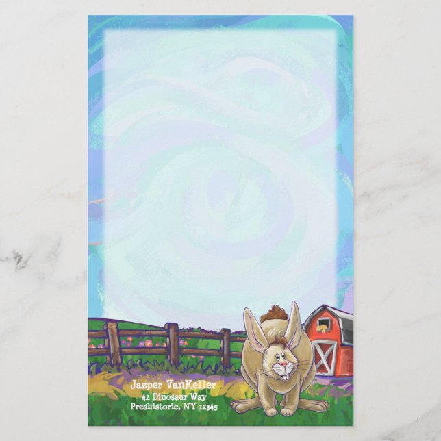 Papeterie Rabbit Animal Parade écrire des trucs (Devant)