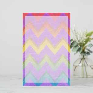 Papeterie Rainbow Chevron par Shirley Taylor
