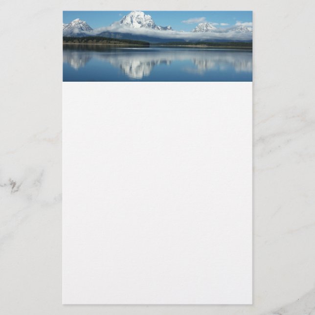 Papeterie Reflet du mont Moran dans le Grand Teton (Devant)