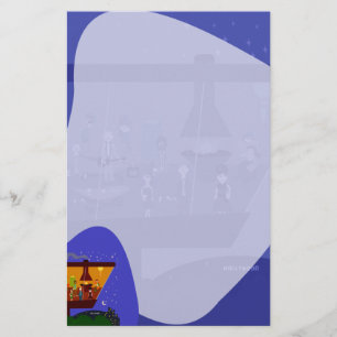 Papeterie Retro House Fun Jet Set Art Design