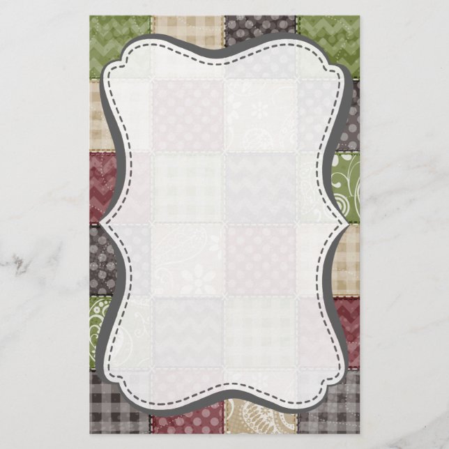 Papeterie Revêtement de sol marron, Brown, bronzé et vert (Devant)