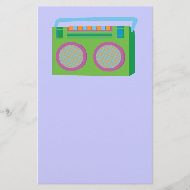 Papeterie Rockin' Stereo (Devant)