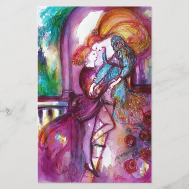 Papeterie ROMEO ET JULIET Romantique Saint Valentin (Devant)