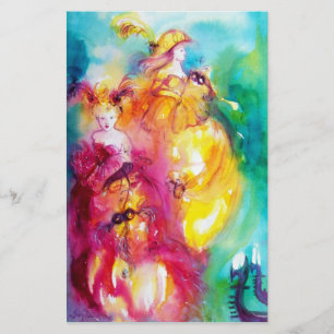 Papeterie RONDO À LAGON / Bal mascarade vénitien