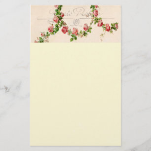 Papeterie rose français