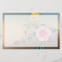 Rose Tsuchiya Koitsu, peinture de fleurs japonaise