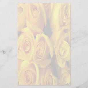 Papeterie Roses jaunes foncées