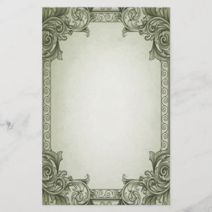 Papeterie Rouleaux feuille - vert