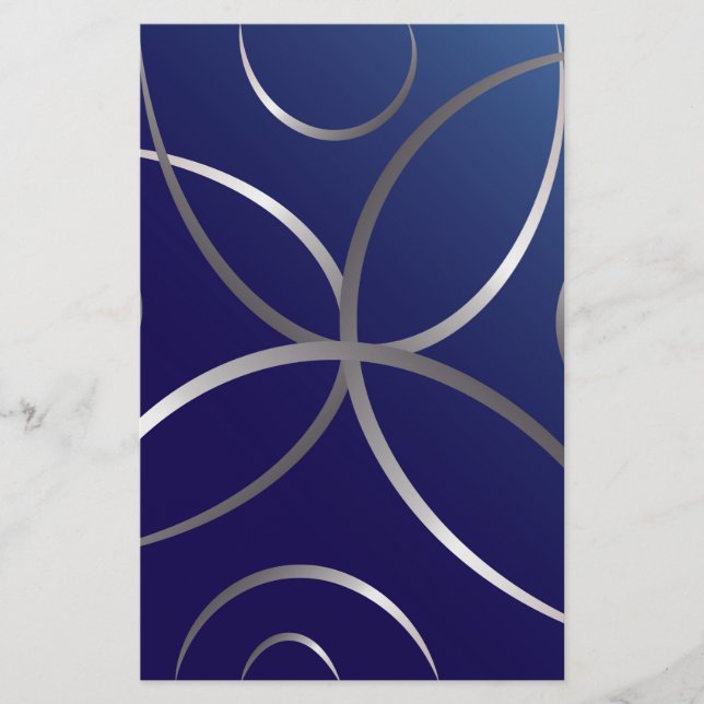 Papeterie Routes argentées (Devant)