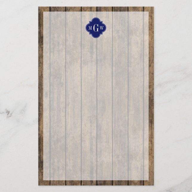 Papeterie Rustic Wood L (Devant)