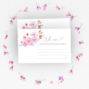 Papeterie Sakura - Qui suis-je jeu pour la baby shower de ma