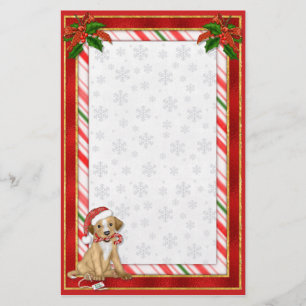 Papeterie Santa Puppy