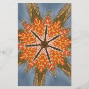 Papeterie Savanna Star Bloom - Un audacieux Poster de animal