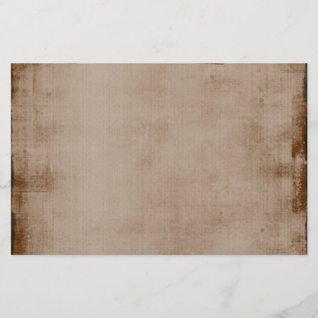 Papeterie Sepia Taupe Scrapbook Masculine du journal (Devant)