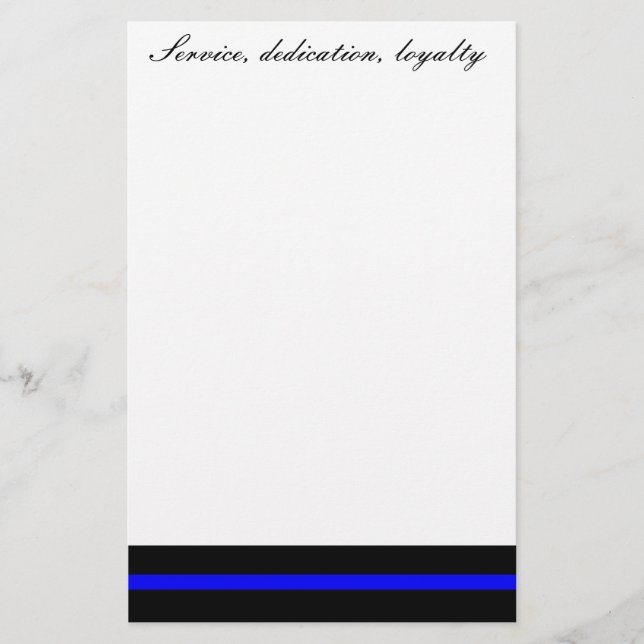 Papeterie Service, dévouement, fidélité stationnaire (Devant)