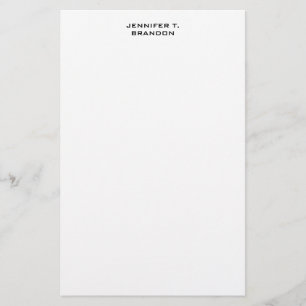 Papeterie Simple minimaliste moderne professionnel
