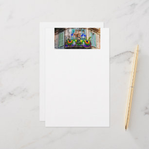 Papeterie SlipperyJoe's Mardi Gras masques perles décoration