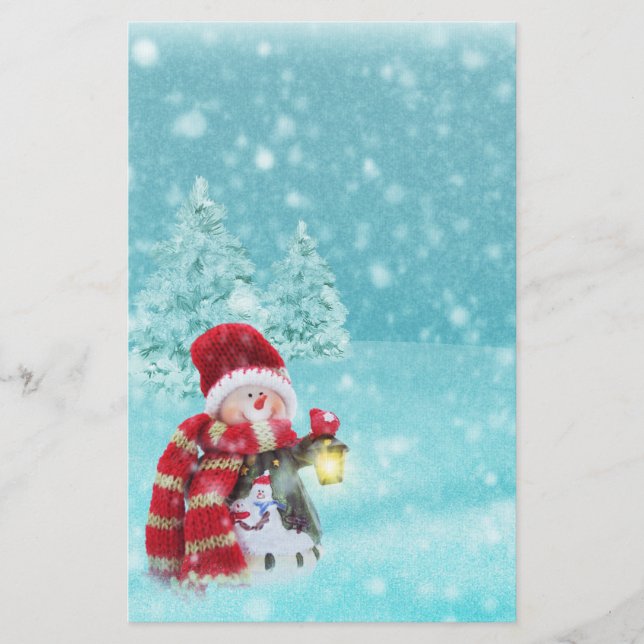 Papeterie Snowman (Devant)