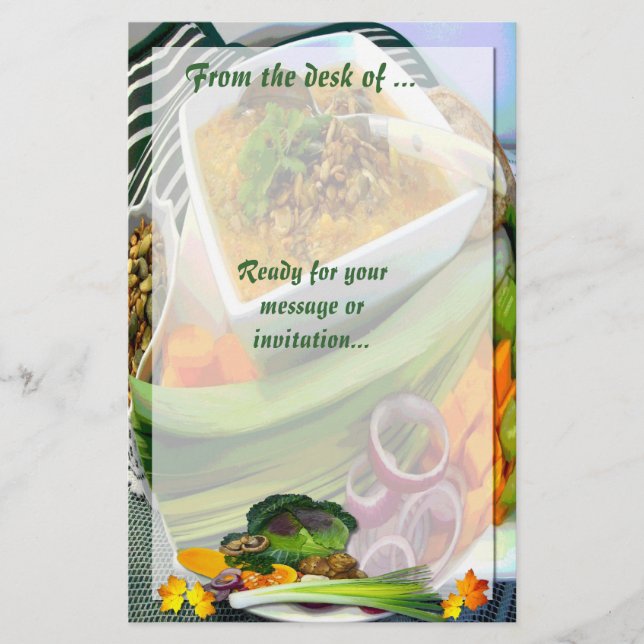 Papeterie SOUPE À CHAUD ~ Stable n° 3 (Devant)