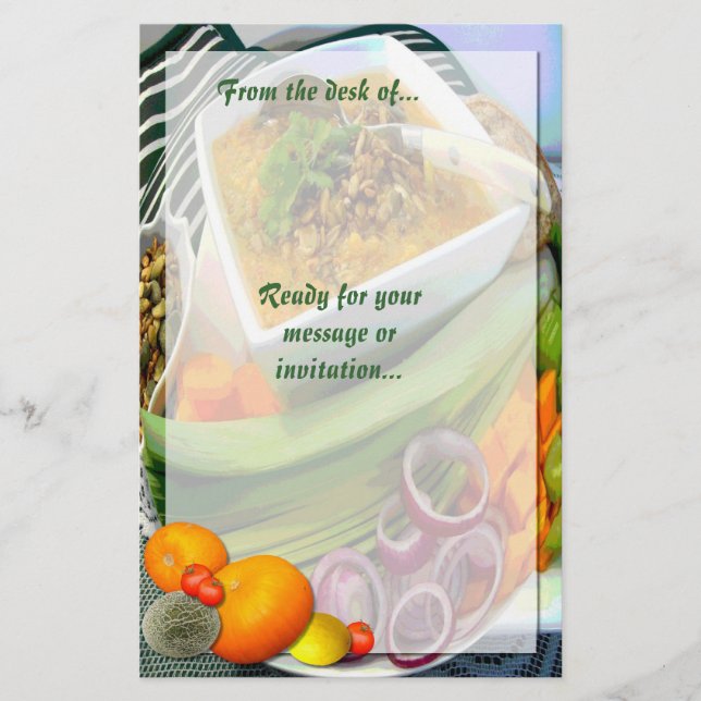 Papeterie SOUPE CHAUD ~ Stationnaire (Devant)