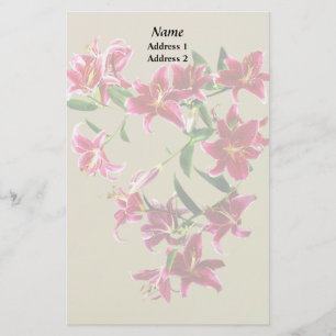 Papeterie Stargazer Lilies Heart Mariages Produits