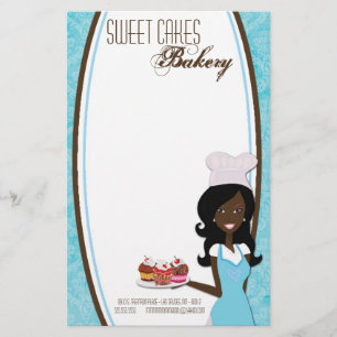 Papeterie Stationery - Africain-Américain Gâteaux Coupe Bake