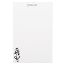 Stationery Rooster Art Déco personnalisée