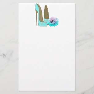 Papeterie Stylet de turquoise et art rose
