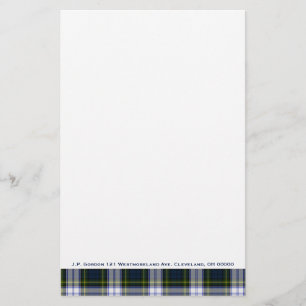 Papeterie Stylo Gordon Dress Plaid