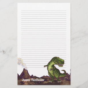 Papeterie Substance d'écriture de Rex de Tyrannosaurus