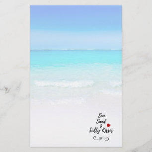 Papeterie Sun Sand and and Salty Kisses Tropical Beach