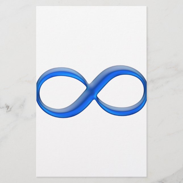Papeterie Symbole d'infini (Devant)