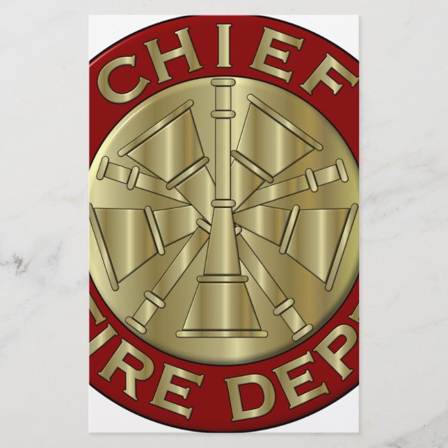 Papeterie Symbole en laiton en chef de corps de (Devant)