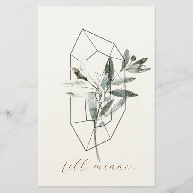 Papeterie sympathy card (Devant)