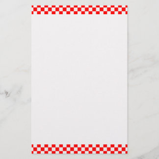 Papeterie Tableau de bord classique rouge et blanc par STayl